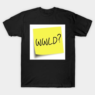 West Wing Post-it - What would Leo do? T-Shirt